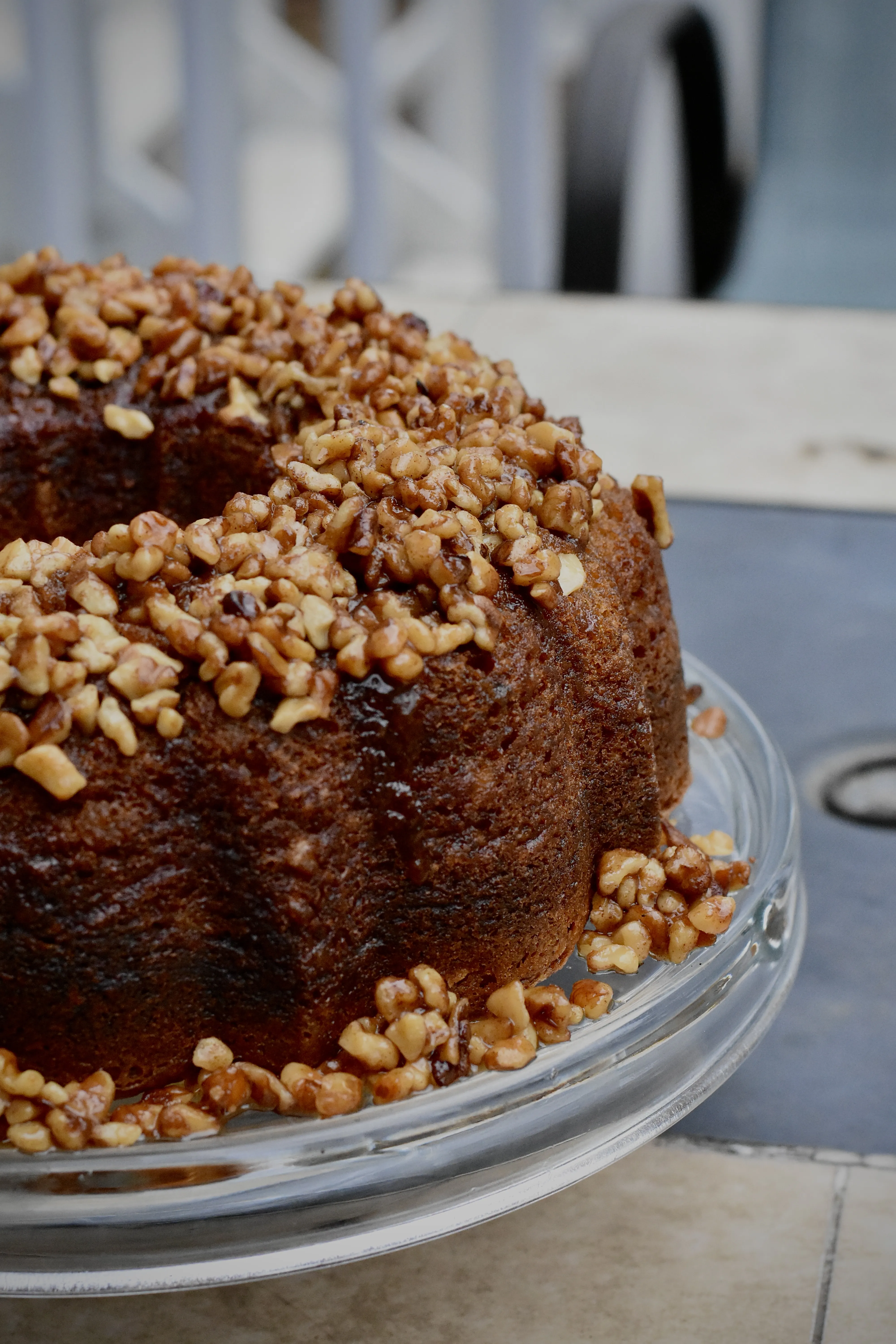 Brown Butter Banana Bundt Cake