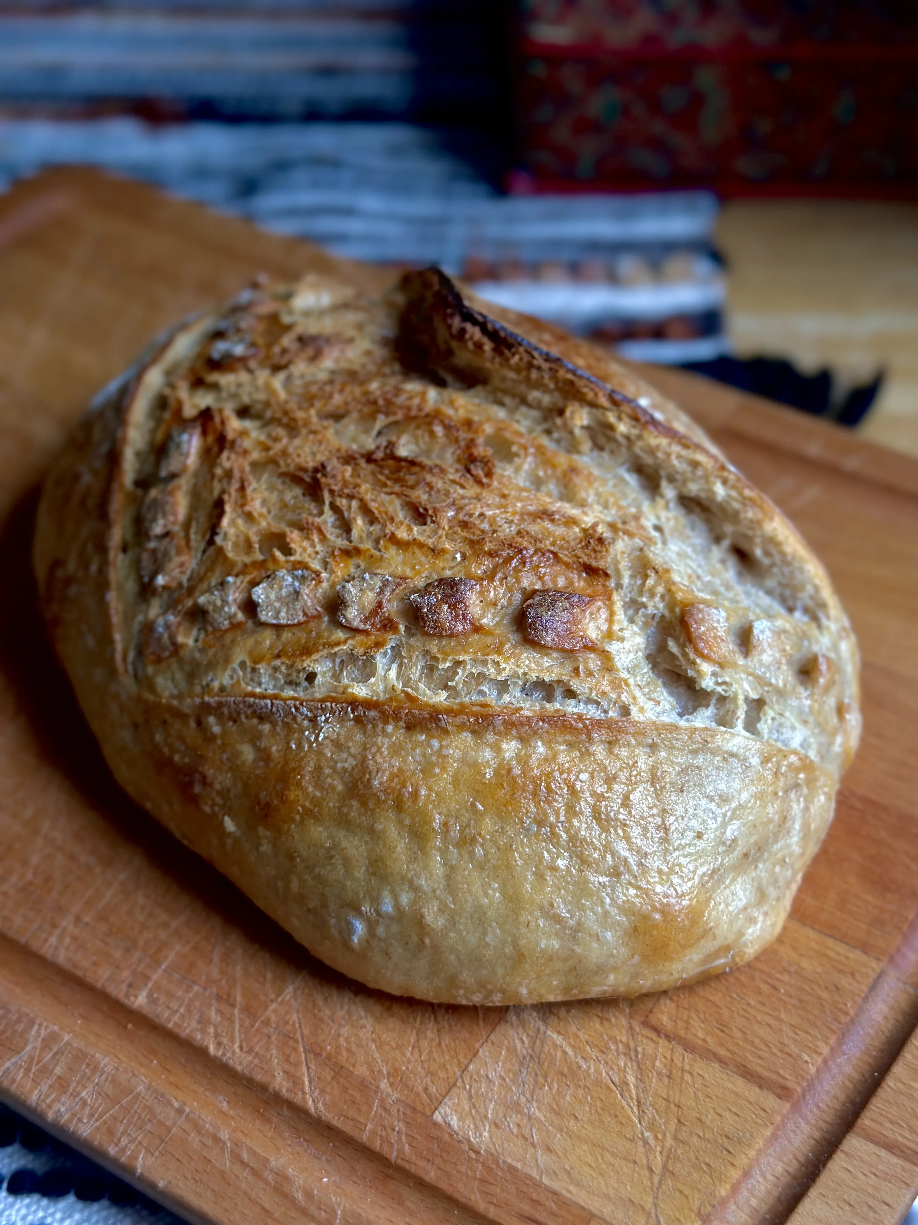 Coconut and Curry Sourdough