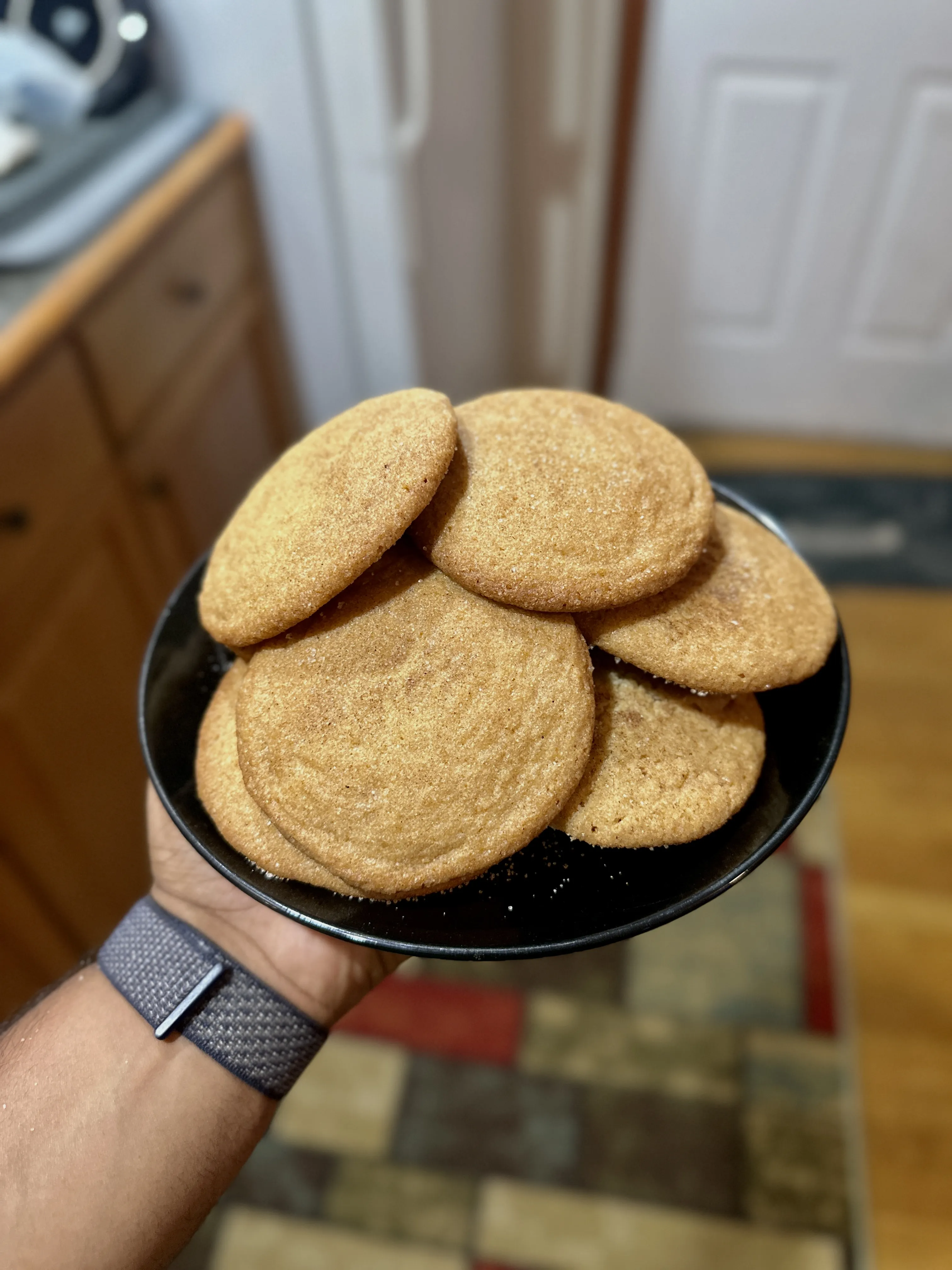 Honey Spiced Snickerdoodles
