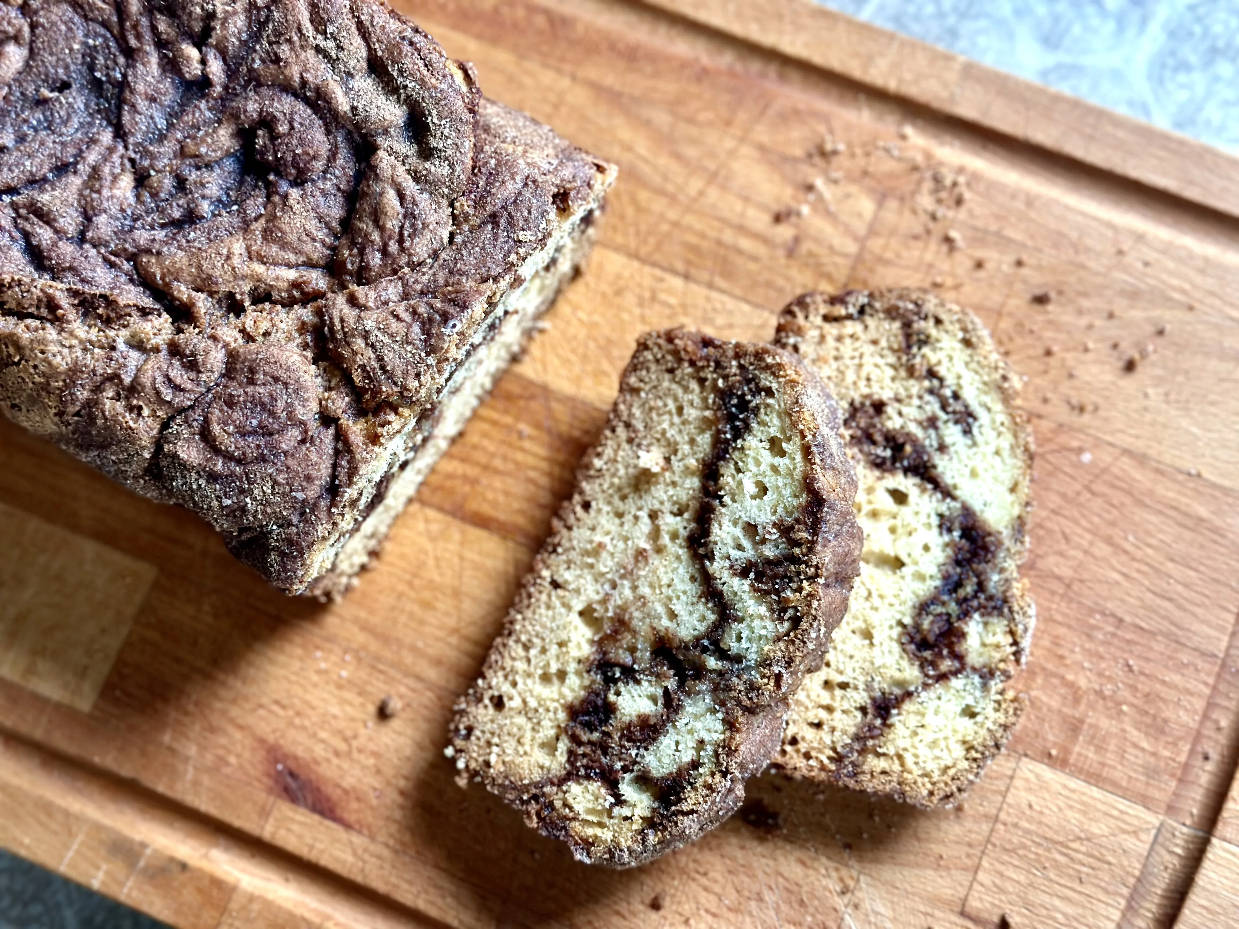 Cinnamon Cardamom Swirl Loaf
