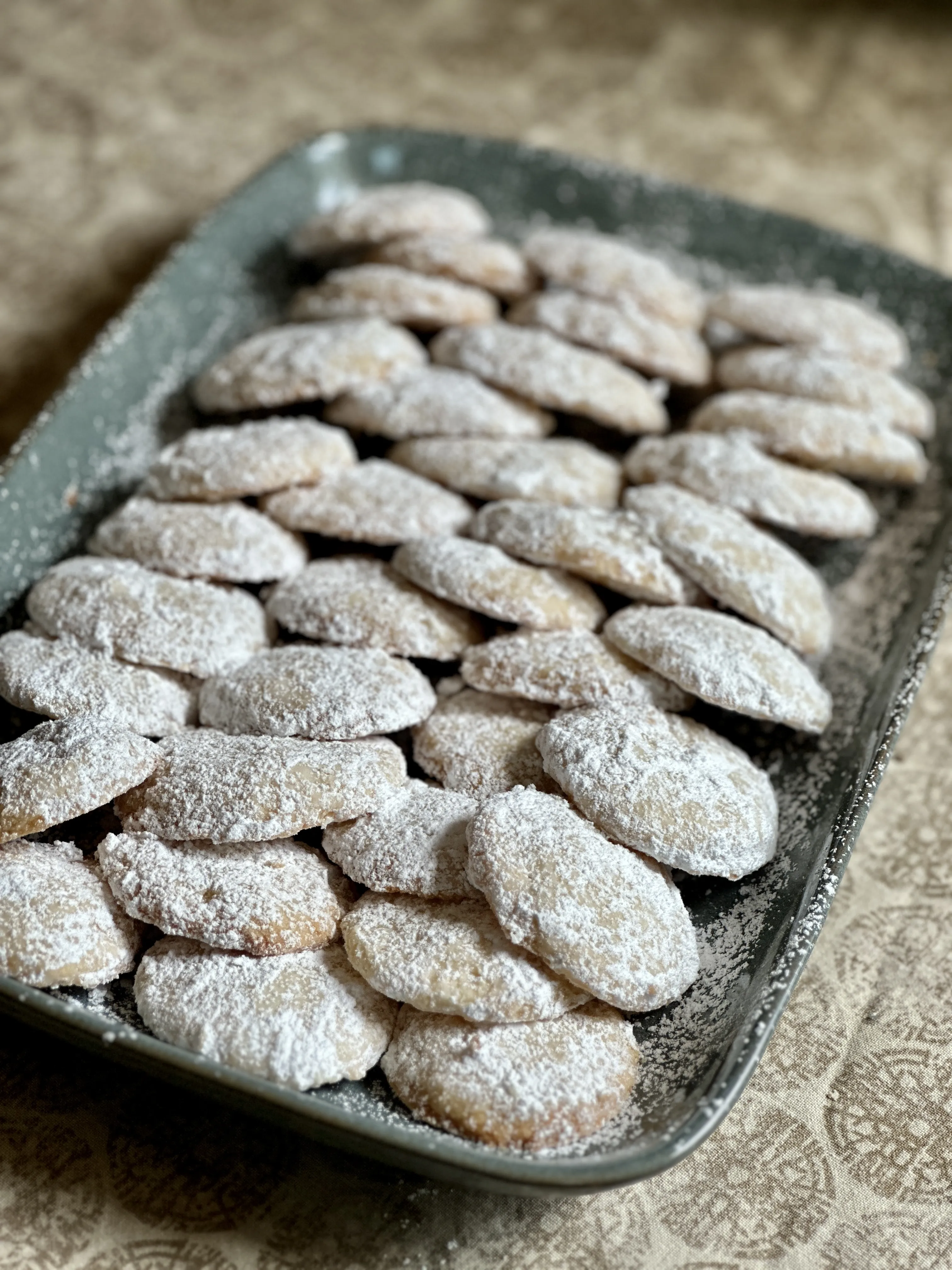Coconut Lime Mexican Wedding Cookies