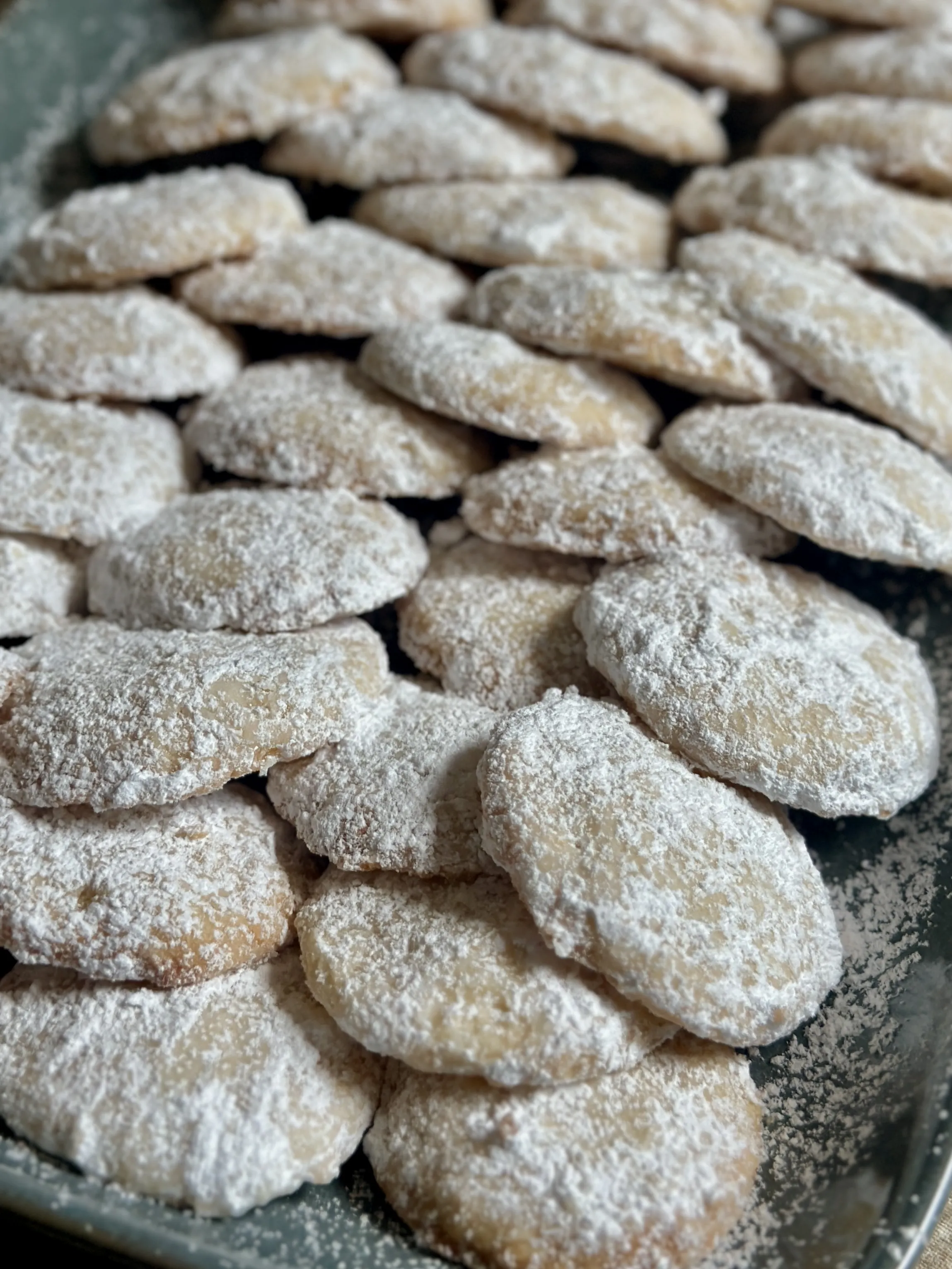 Coconut Lime Mexican Wedding Cookies
