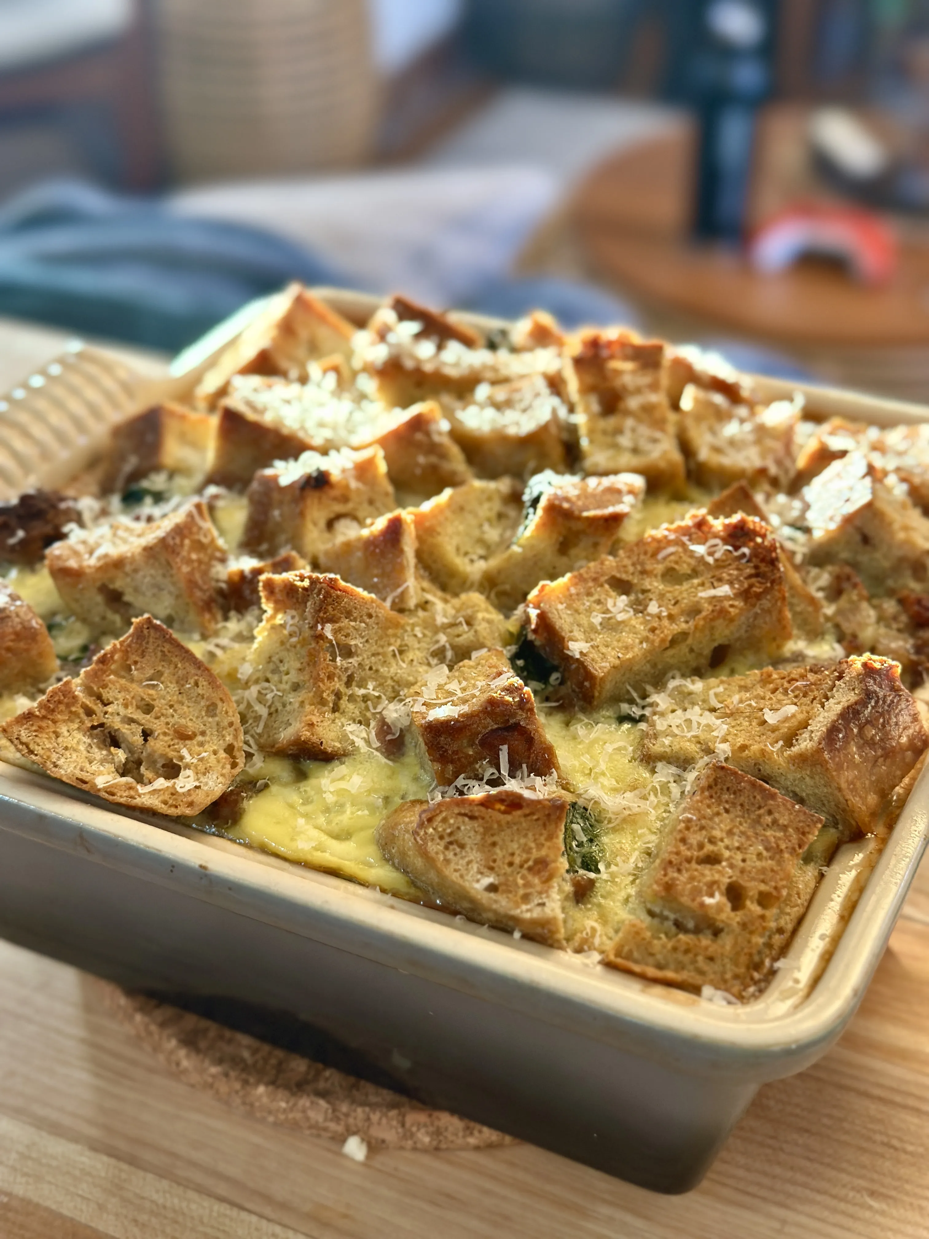 Savory Bread Pudding