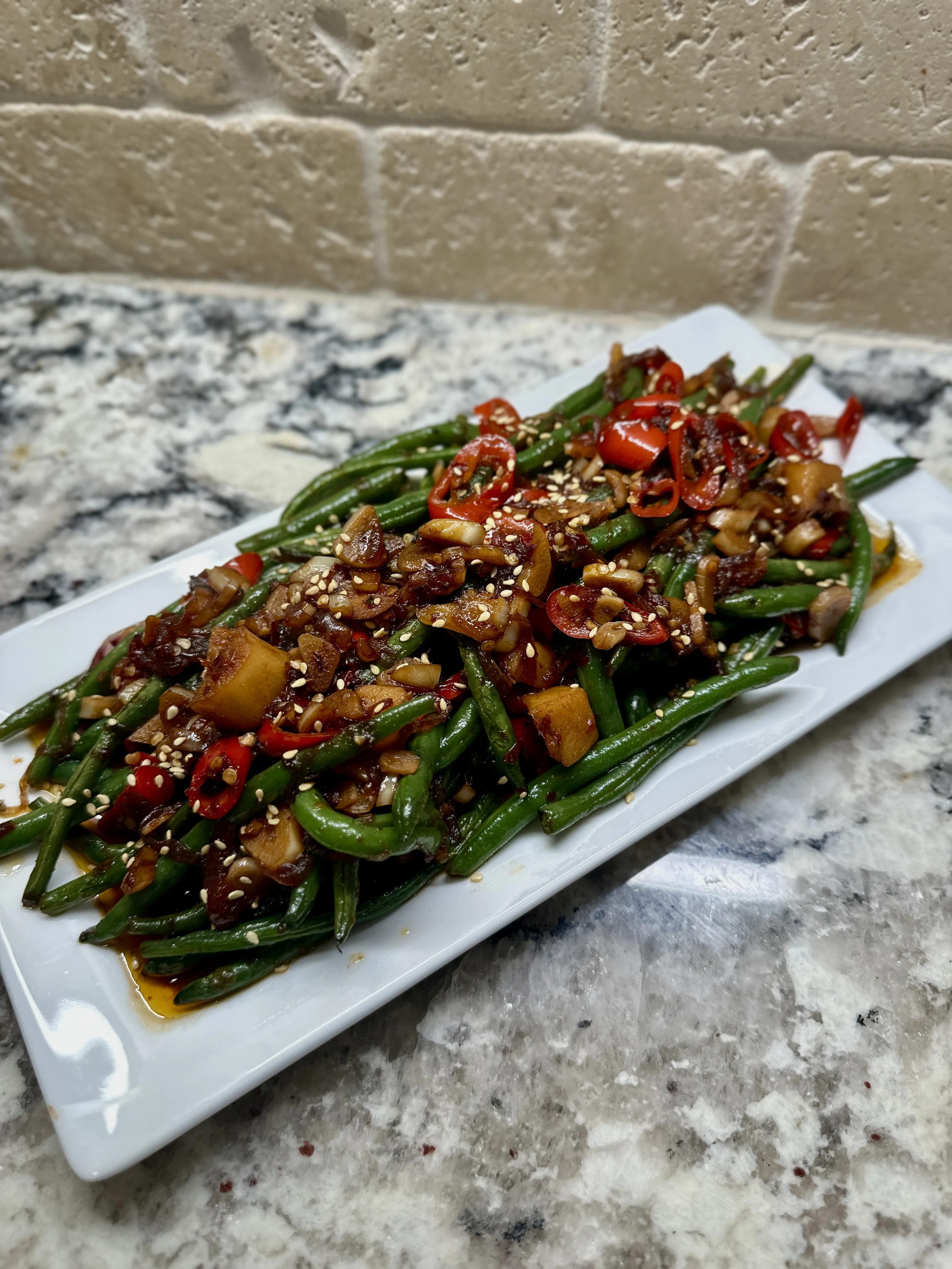Garlic Green Bean Banchan