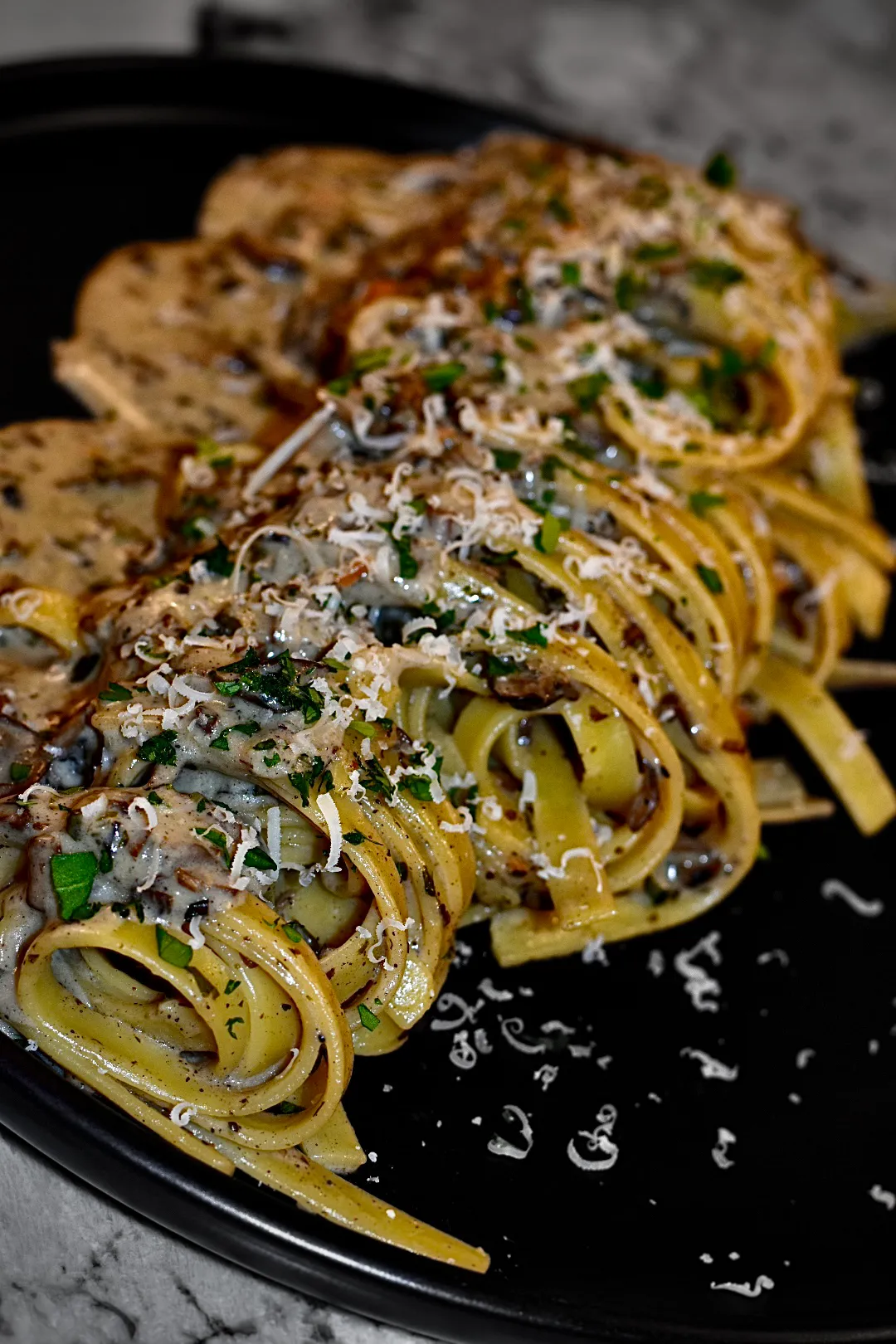 Wild Mushroom Fettucine