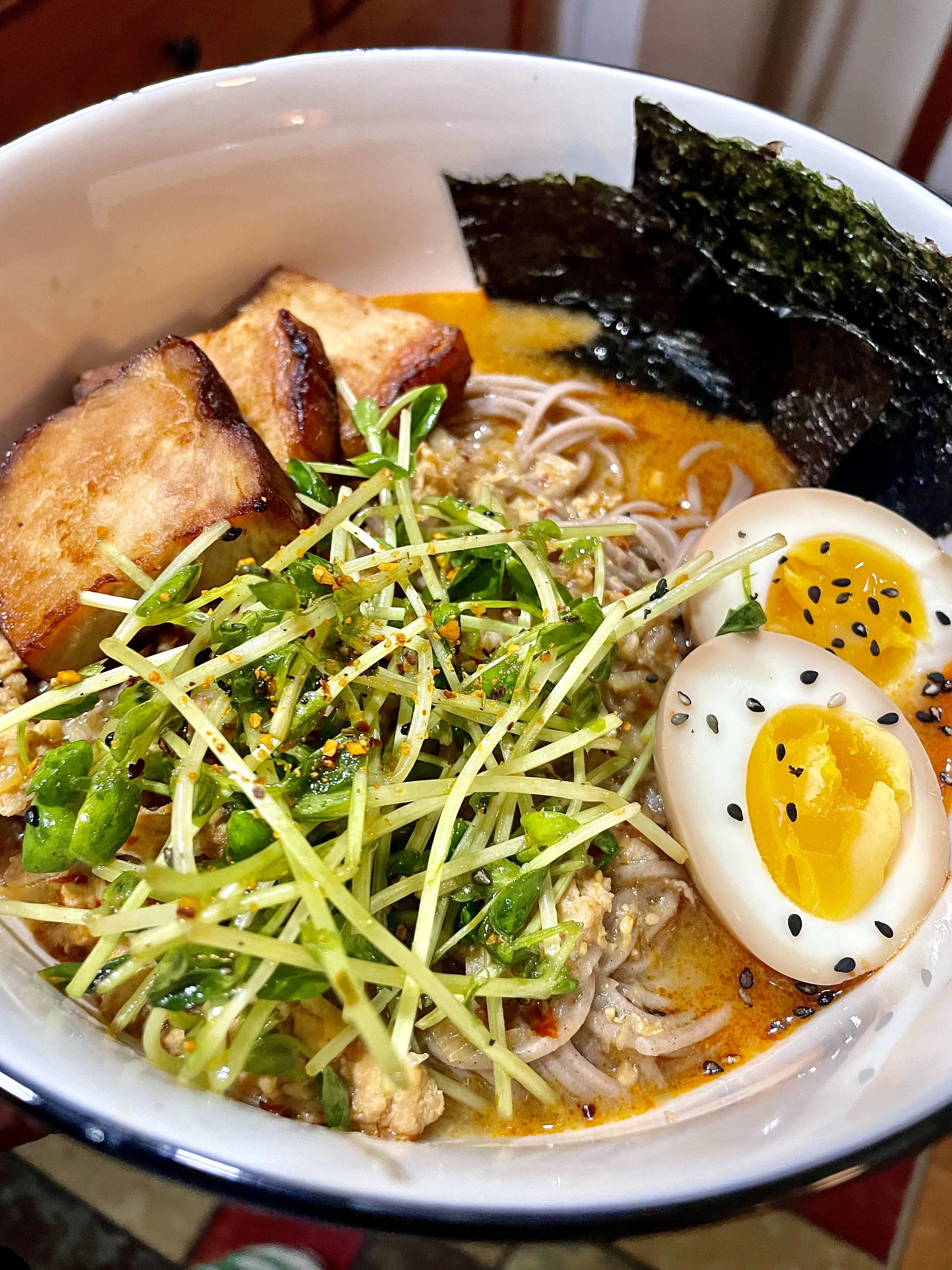 Miso Ramen with Chashu and Ajitsuke Tamago