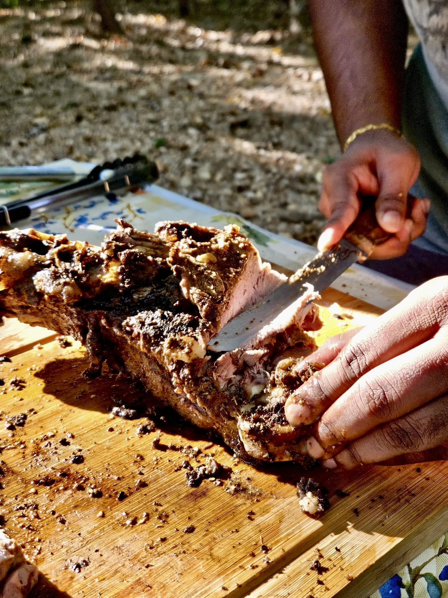 Grilled Leg of Lamb